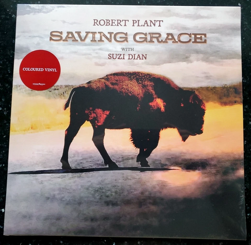 ROBERT PLANT SAVING GRACE COLORED VINYL ALBUM ~ FACTORY SEALED ~ LED ZEPPELIN - Image 1 of 2