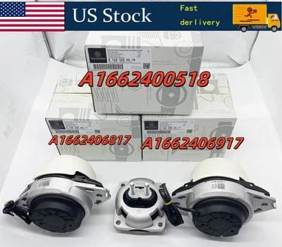 3X Engine mounts Fits For Mercedes Benz W292 W166 ML350 GL350 GLE350 GLS350 ML25 - Image 1 of 4