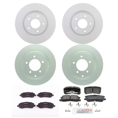 Bosch QuietCast Ceramic Brake Pad and Rotor Kit For 07-17 Chrysler Sebring 200 Foto 1 de 4