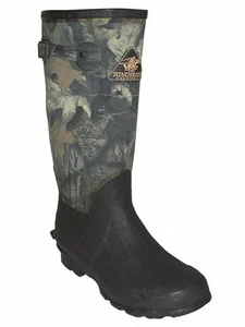 Proline W7063-4 Boys Waterproof Rubber Canvas Boots Break Up Camo Size 4 - Picture 1 of 3