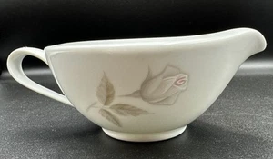 NORITAKE EDENROSE PATTERN #6343 FINE CHINA FLAT CREAMER 1962-1971 RET. - Picture 1 of 6