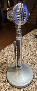 Vintage Astatic 10-DA Microphone & Astatic G Stand Untested - Zdjęcie 1 z 11