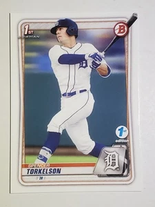 2020 Bowman Draft Spencer Torkelson 1st Bowman 1st Edition + UK RCs Heritage RC - Picture 1 of 5