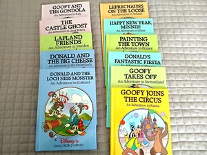 Disney’s Small World Library Hardcover Set Of 11. Great Britain, Italy, plus mor - Picture 1 of 1