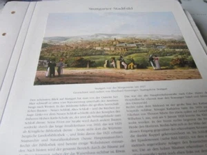 Stuttgart Archiv 2036 Stuttgart von Osten (Morgenseite) 1827 Eberhard Emminger - Picture 1 of 1