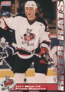 1999-00 Albany River Rats Team Issue # PIERRE DAGENAIS - Bild 1 von 1