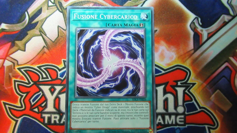 🇮🇹 YU GI OH FUSIONE CYBERCARICO - SDCS IT026 COMUNE – ITALIANO 🇮🇹 - Immagine 1 di 1