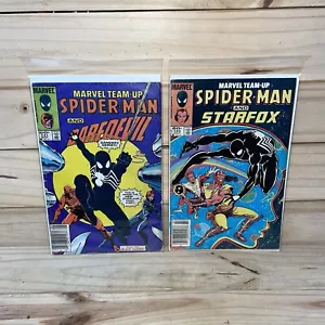 Marvel Team-Up #141 Comic Spider-Man Black Costumes Symbiote #143 Venom 1984 - Picture 1 of 13