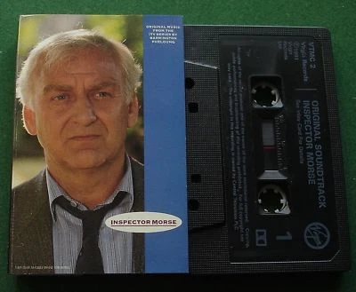 Inspector Morse Orig Music ITV Series Barrington Pheloung Cassette Tape TESTED - Image 1 of 3