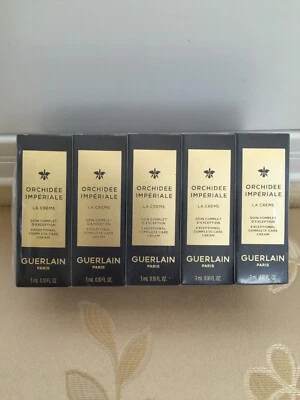 GUERLAIN Orchidee Imperiale 10x La Creme 5ta generación Crema Cuidado Completo 0.1oz/3ml  Foto 1 de 3