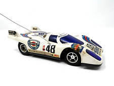 Vintage Martini Race Team Porsche 917 R/C Race Car for Parts or Repair