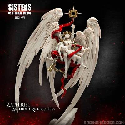 Zaphiriel-Raging Heroes-Sororitas Sisters Battle Sanctum Celestine Seraphim - Image 1 of 4