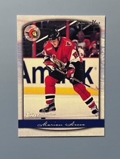 1999-00 TOPPS PREMIER PLUS MARIAN HOSSA #44 OTTAWA SENATORS HOF