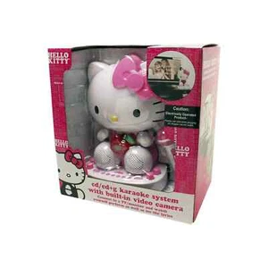 Hello Kitty CD+G Karaoke Anlage KT2007F mit integrierter Farbvideokamera - Bild 1 von 2