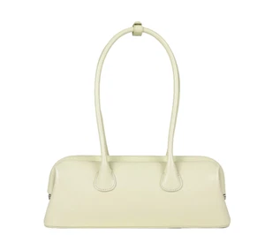OSOI Boat Wide Cream - Borsa a tracolla in pelle Made in Korea | FedEx - Foto 1 di 7