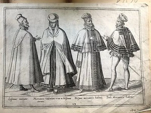 SPAGNA,Abraham de Bruyn - COSTUMES - SPANIEN / SPAIN 1581 ca. - Imagen 1 de 1
