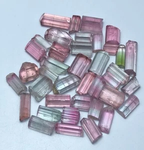 60 Crt Faceted Quality Natural Pink Tourmaline Rough Lot from AFG Loose Gemstone - Picture 1 of 9