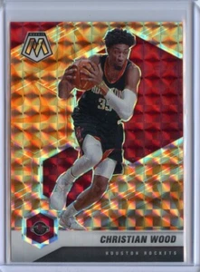 2020-21 Panini Mosaic Mosaic Reactive Orange #165 Christian Wood - Picture 1 of 1