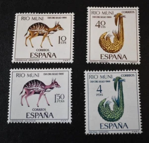 1965 Rio Muni Stamps - SW# 72-75 - Stamp Day - MNH - Picture 1 of 2