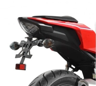 SUPPORT DE PLAQUE TOP BLOCK HONDA CB500F CB500X CBR500R 2016-2020 - Photo 1/3