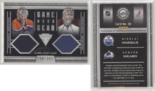 2011 Titanium Game-Worn Gear Dual Memorabilia Nikolai Khabibulin Semyon Varlamov
