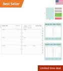 2024 Heavy-Duty Sturdy Planner Refill - Durable Ruled Daily Boxes - Organized