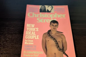 Christopher Street Magazine December 1982 Issue 71 NY Ideal Couple Gay Clean! - Picture 1 of 5