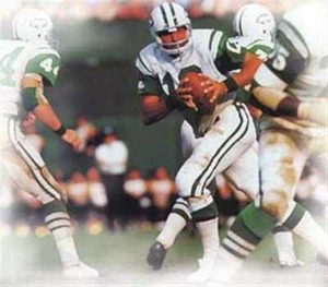 Rare Joe Namath New York Jets Art Print - Picture 1 of 1