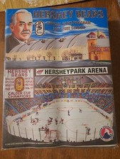 Hershey Bears Program  2001-02 VS Cincinnati Mighty Ducks Wed Oct 31,2001