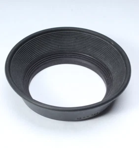 OLYMPUS LENS HOOD RUBBER 28MM F/2.8 49MM FOR OM LENSES - Picture 1 of 5