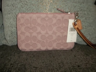 NUEVO CON ETIQUETAS MUÑECA GRANDE COACH WASHED PI NK DENIM Foto 1 de 4
