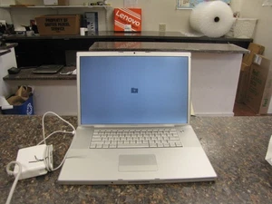 MacBook Pro Core 2 Duo 2006 17" 2.16GHZ 1GB RAM 120GB HDD SUPER DRIVE-FUNZIONANTE - Foto 1 di 17