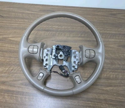 Volante Buick Lesabre Cashmere 2000-2005 con controles de crucero y radio OEM Foto 1 de 4