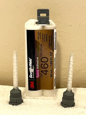 3M 7100148768 Adhesivo epoxi Scotch-Weld DP460 Off-White Duo-Pak 50 ml Exp. 7/26 Foto 1 de 3