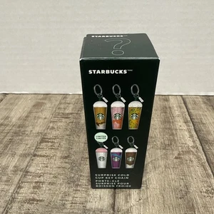 Sealed Starbucks Surprise Cold Cup Keychains Iced Straw Drink Blind Box 2025 - Picture 1 of 5