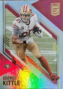 2021 Donruss Elite #20 George Kittle - Picture 1 of 2