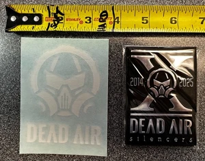Brandneu 2014-2025 Dead Air Schalldämpfer Patch und Aufkleber Ohrfeigen gerade veröffentlicht! - Bild 1 von 1