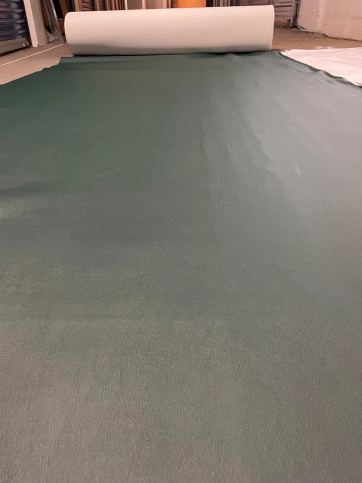 Naugahyde - Vinilo - Tapicería/tela verde bosque Foto 1 de 3