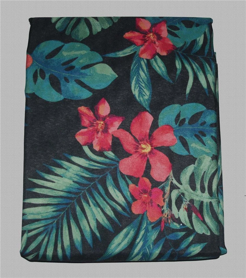 Mantel Tommy Bahama Tropical Hibisco Flores Frondas Interior/Exterior 60 x 84 Nuevo en Paquete Foto 1 de 1