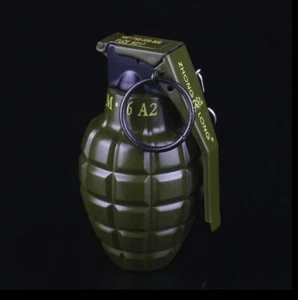 Handgranate XL Feuerzeug Sturmfeuerzeug Gasfeuerzeug als Granate Getarnt DE🇩🇪 - Bild 1 von 2