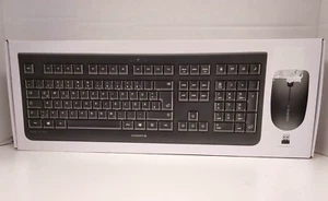 Cherry DW 3000 Wireless Desktop Keyboard and Mouse Combo, Black - Picture 1 of 9