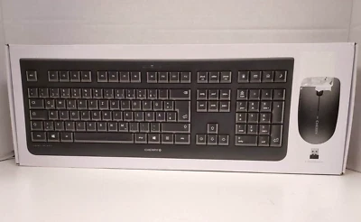 Cherry DW 3000 Wireless Desktop Keyboard and Mouse Combo, Black - Image 1 of 4