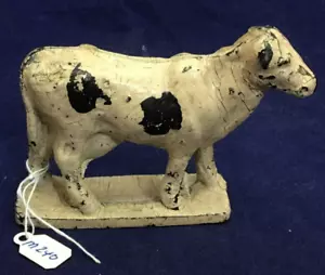"Vaca de goma grande de colección década de 1950 muy buen estado, dos tonos, en la base, 3" - Imagen 1 de 7