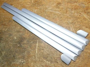 1998 2003 JDM HONDA ACURA INSPIRE SABER UA SILVER DOOR MOULDING SET FACTORY OEM - Picture 1 of 12