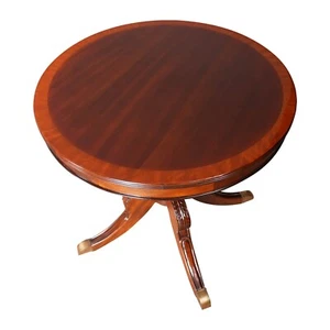 NSI208, Niagara Furniture, Round Mahogany Pineapple Table - Picture 1 of 9
