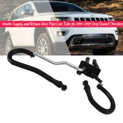 Tubo de tubería de suministro y retorno de calefacción para Jeep Grand Cherokee 2011-2021 Foto 1 de 4