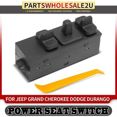 Interruptor de asiento eléctrico para Jeep Grand Cherokee Dodge Durango Ram 1500/3500 Plymouth Foto 1 de 4