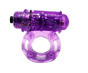 Vibrating Cock Ring for Men, Reusable Tension Ring, Colossus Rings by Shibari - Picture 1 of 2