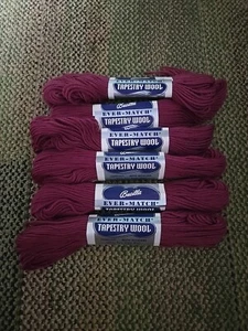 6X - Bucilla Ever-Match Tapestry Virgin Wool Color# 1945 - Picture 1 of 2