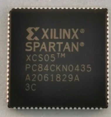 NEW XCS05-3PC84C PLCC84  Xilinx FPGA XCS053PC84C - Image 1 of 2
